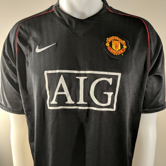 nike aig manchester united jersey